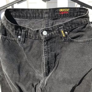 Vintage Sasson Signature Black Mom Jeans